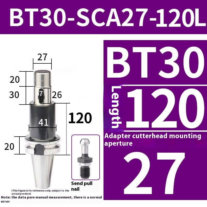 2094-Saw blade shank side and face milling shank BT40-SCA22/SCA27/SCA32SCA40-90/120/150 Shandong Denso Pricision Tools Co.,Ltd.